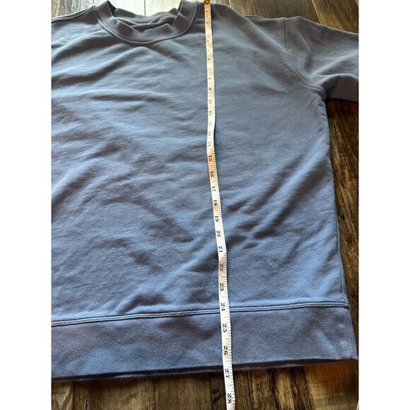 Lululemon Perfectly Oversized Crew Water Drop Blue Size 6 - Picture 6 of 9